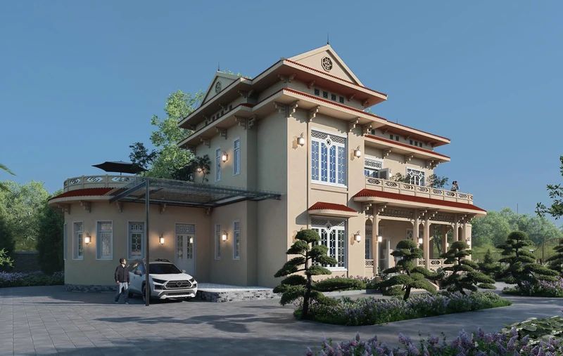 Kiến trúc — Phối cảnh 01