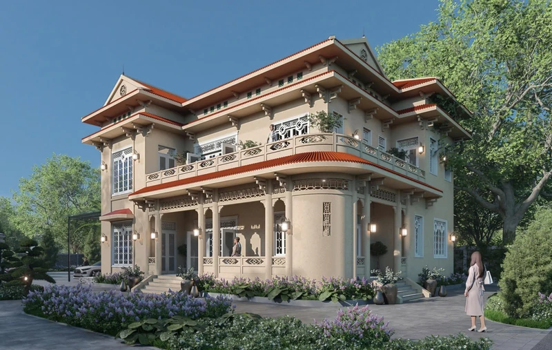 Kiến trúc — Phối cảnh 03