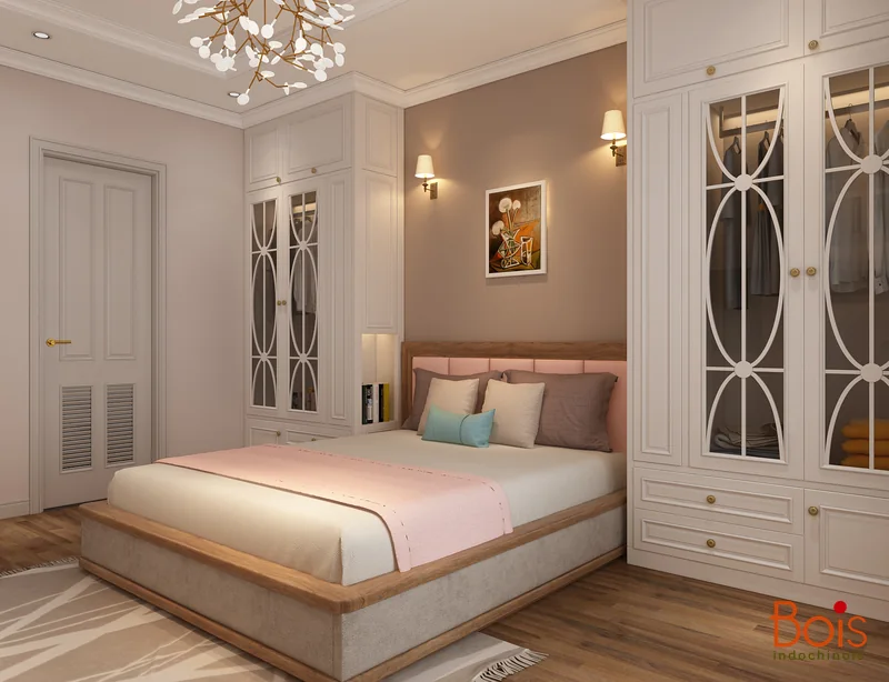 Thiết kế phòng ngủ 2 — góc nhìn 2.
