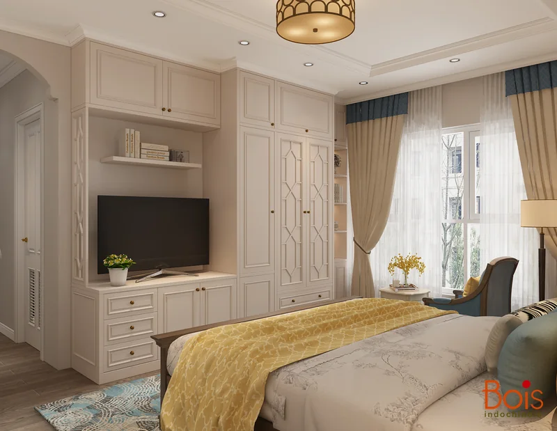 Thiết kế phòng ngủ 1 — góc nhìn 2.