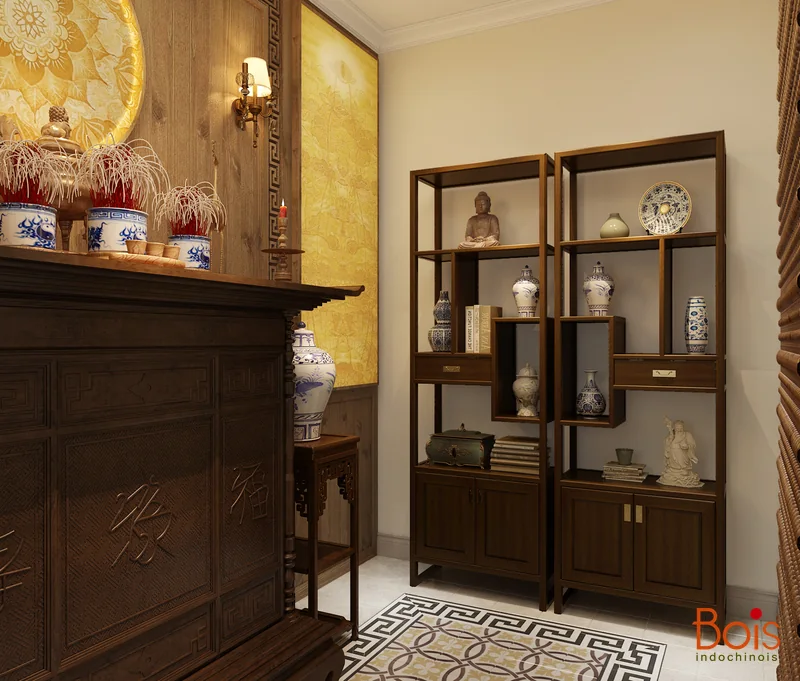 Thiết kế phòng thờ — góc nhìn 1.